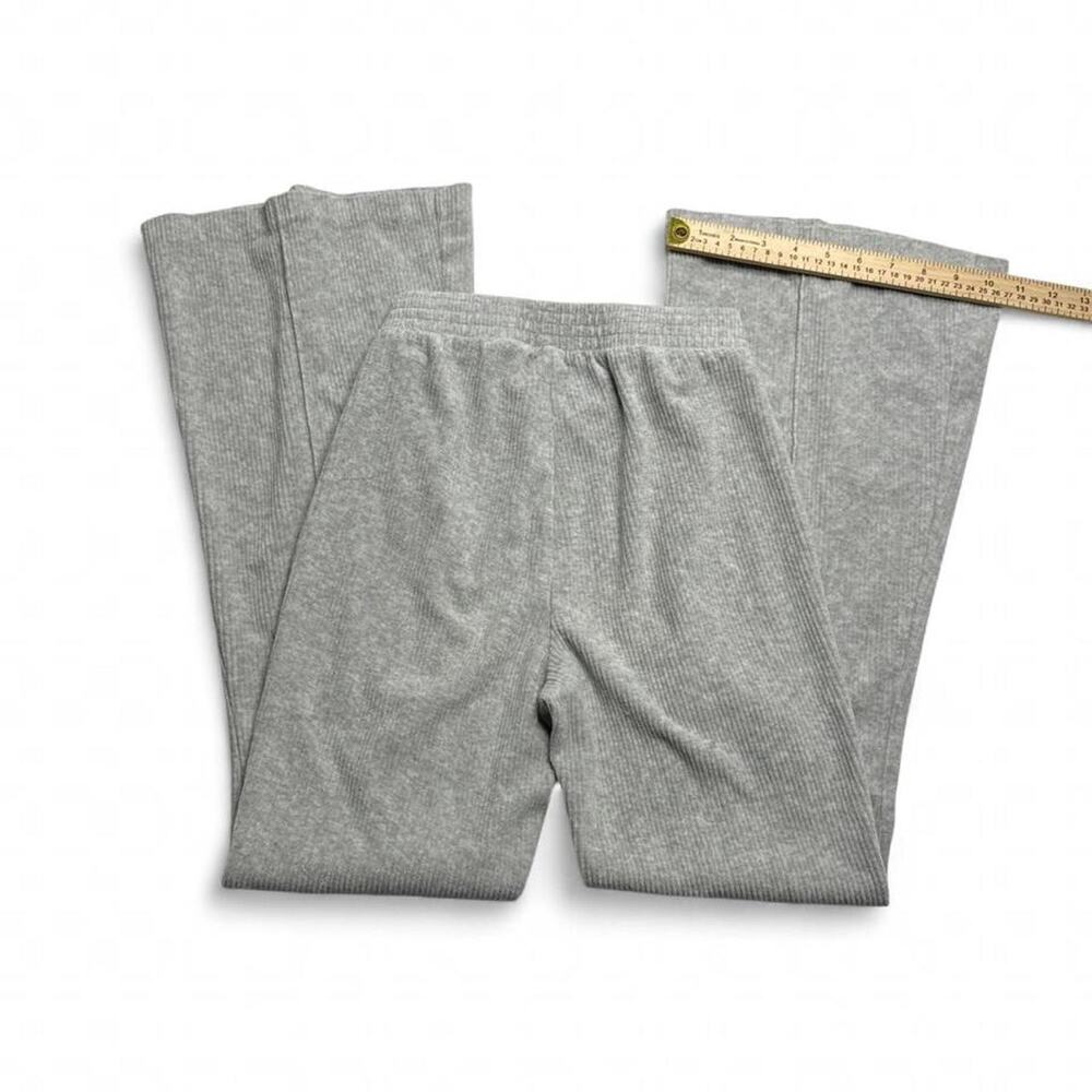 Aerie grey ribbed flare pants Size XS - Picture 3 of 6